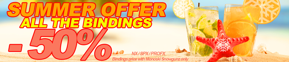 10 coupon on Bindings - Snowgunz